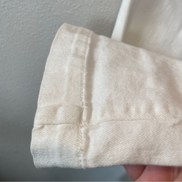 Eddie Bauer White Curvy Trouser Stretch Casual Classic Fit Women’s Size 12 - Picture 3 of 12